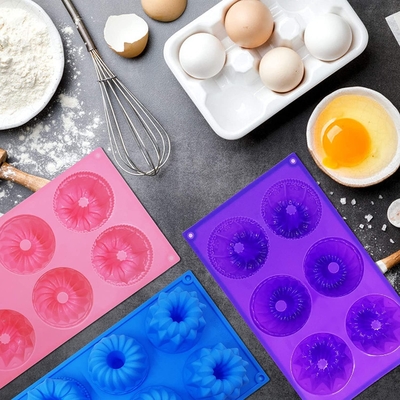 Good price Waterproof Silicone Doughnut Mould Lightweight Portable Washable online