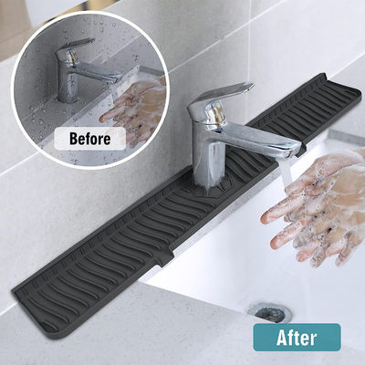 Good price FDA Reusable Silicone Kitchen Product Sink Water Splash Guard online