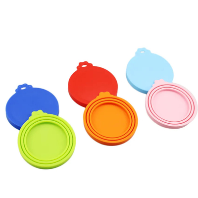 Good price Multicolor Silicone Pet Suppliers Food Lids Non Spill Odorless online