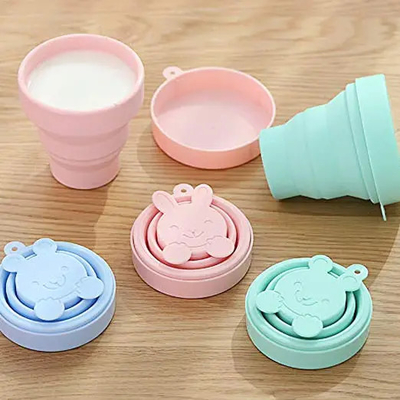 Good price Multiscene Silicone Kitchen Product Travel Folding Cup 170ml online