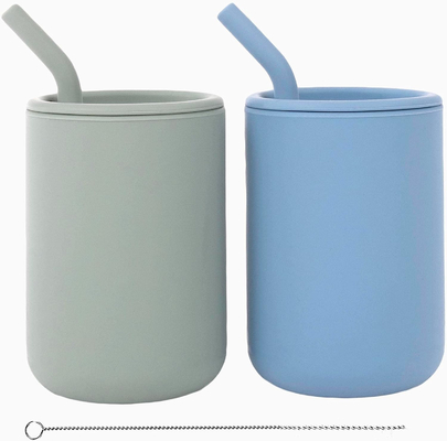 Good price Durable BPA Free Silicone Sippy Cup , Leakproof Silicone Training Cups online
