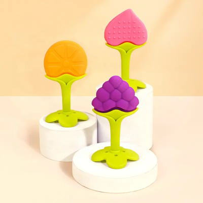 Good price Reusable Odorless Baby Silicone Teether , Multipurpose Sensory Teething Toy online