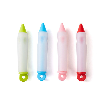 Good price 4 Pack Silicone Decorating Pen Decorating Syringe Cylinder For Chocolate Pastry Cream online
