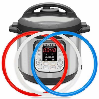 Good price Silicone Instant Pot 2 Pack Sealing Ring 3 QT 5QT 6QT 8QT For 6 Qt Power Cooker Inner Pot Seal online