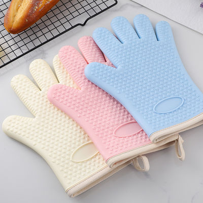 Good price Premium Grilling Gloves BBQ Gloves Silicone Oven Mitts Premium Grilling Gloves Non-Slip Waterproof Baking Cooking Gloves online