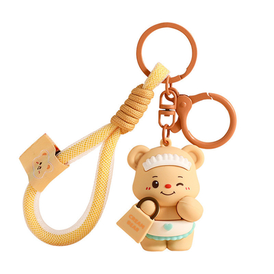 Good price Soft Silicone Cartoon Keychain For Girl Women Tastless Office/School/Personal online