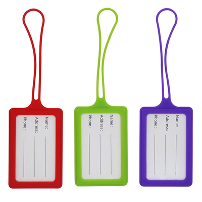 Good price Customized Bright Luggage Tags Lightweight Name Tags for Kids' Suitcases and Bags online