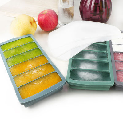 Good price Silicone Ice Cube Trays for Water Bottles 12 Cavity Ice Cube Mold Easy Release Long Ice Cube Sticks Dishwasher Safe online