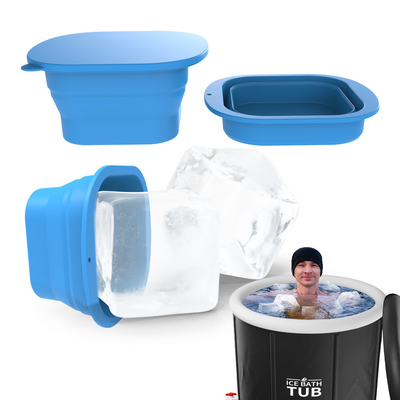 Good price 2kg Silicone Ice Block Maker For Home Thicker Big Ice Cube Tray Reusable Athletes Cold Plunge Accessories BPA Free Ice Maker online