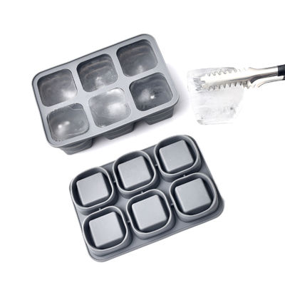 Good price Collapsible Ice Cube Trays 2 Pack Silicone Foldable Folding Large Ice Cube Molds With Lid And Soft Bottom For Easy Release online