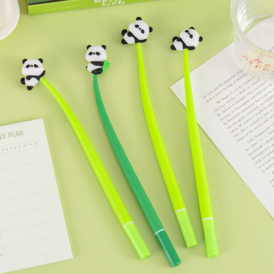 Good price 10Pcs Soft Panda Pen Cute Gel Pens Kawaii Cartoon Animal Panda Pens 0.5mm Black Gel Ink Pens Novelty Squishy Pens Signature Pen Fun Writing Pens For Kids Student Gifts Panda Party Favors Stationery online