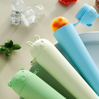 Good price Premium Food-Grade Silicone Popsicle Molds – Crack-Resistant, Odorless & Perfect For Smoothie Pops! Cartoon Ice Pop Molds BPA-free Silicone Leak-proof & Flexible online