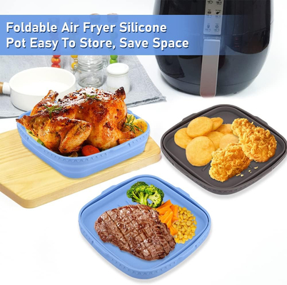 Good price Lightweight Silicone Tray For Air Fryer Waterproof Anti Slip online