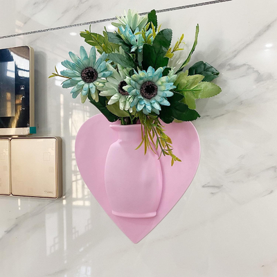 Good price Removable Electronics Silicone Case Flower Vase Detachable Wall Mounted online