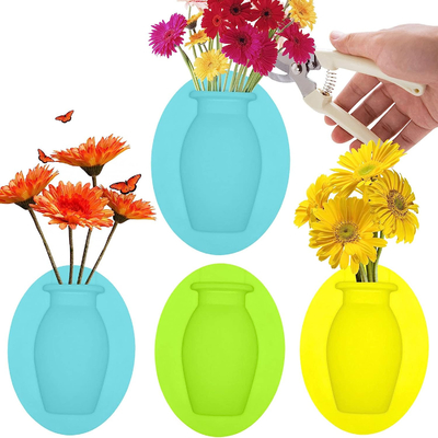 Good price Reusable Sticky Silicone Window Vase Nontoxic Multiscene Durable online
