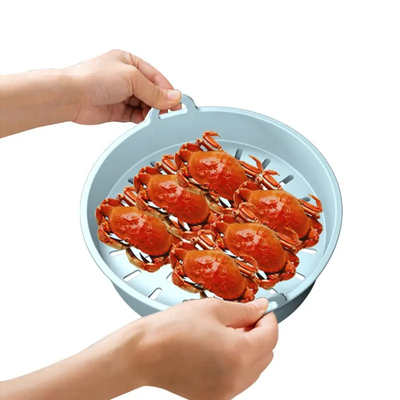 Good price Tasteless Practical Silicone Kitchen Product Food Steamer Nontoxic online