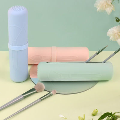 Washable Durable Silicone Makeup Brush Case Holder Anti Slip