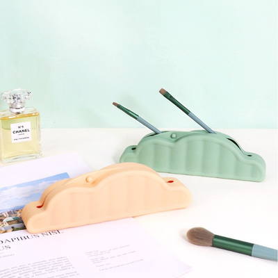 Good price Multicolor Brush Silicone Makeup Bag Holder Portable For Travel online