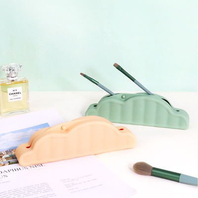 Harga yang bagus Multicolor Brush Silicone Makeup Bag Holder Portable Untuk Bepergian on line