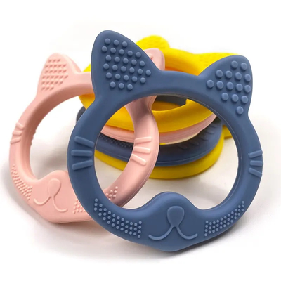 Practical Reusable Silicone Chew Toys Nontoxic Lightweight Waterproof