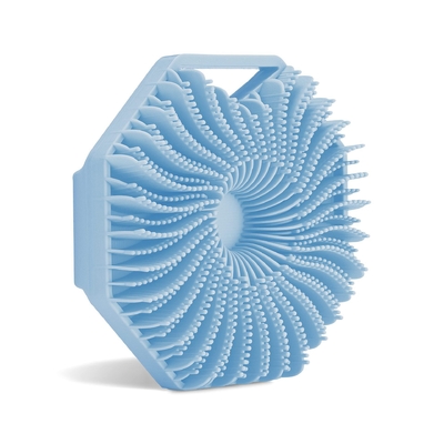 Men Women Lead Free Silicone Shower Scrubber Gentle Exfoliating And Massage