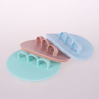 Good price 2 Pack Soft Silicone Facial Cleansing Brush , Body Silicone Face Exfoliator online