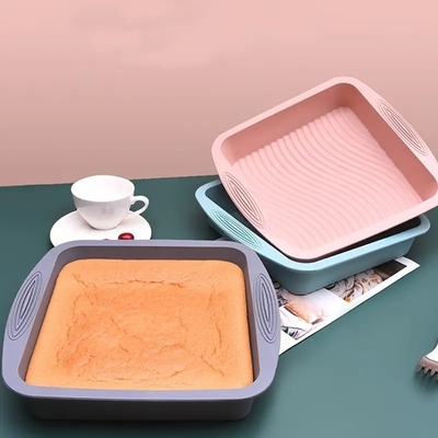 Good price Non Stick Silicone Square Cake Pan Easy Release Heat Resistant For Baking Cakes online