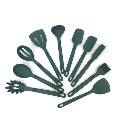 Good price  10 Pcs Silicone Kitchen Cookware Utensils Set Kitchen Cooking Tools Includes Spatula Spoon Turner Whisk Tong, Dishwash online