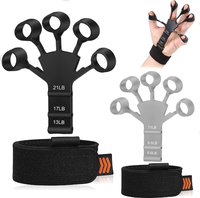 Good price Grip Strength Trainer Finger Hand Strengthener 8 Resistant Level Exerciser Adjustable Hand for Therapy Relieve Pain online