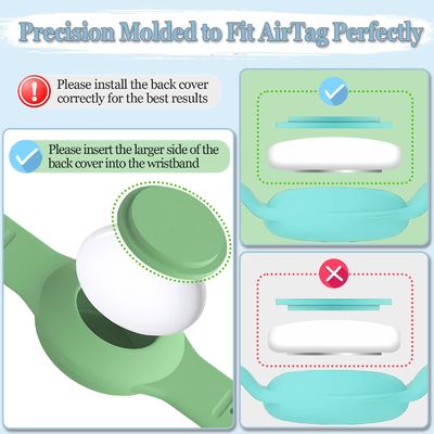 Waterproof Silicone Airtag Bracelet