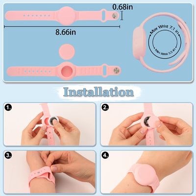 Waterproof Silicone Airtag Bracelet