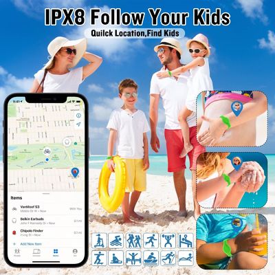 Waterproof Silicone Airtag Bracelet