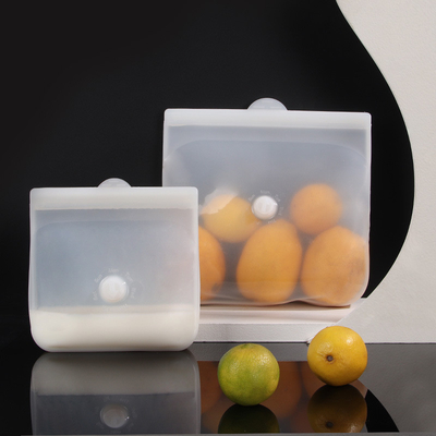 Good price Reusable Food Storage Bags BPA Free Silicone Sandwich Bags Reusable Gallon Freezer Bags For Dishwasher Microwave Oven online