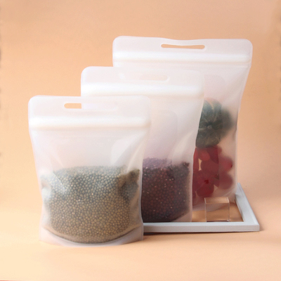 Reusable Silicone Storage Bag Microwave And Dishwasher Safe Leak-Free BPA Free