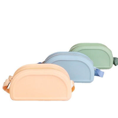 Good price Reusable Harmless Silicone Cosmetic Case , Waterproof Silicone Makeup Pouch online
