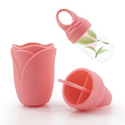 Good price Cold Therapy Ice Cup Molds Massage Tool Silicone Ice Cube for Puffiness / Pain Relief online