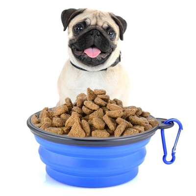 Good price Collapsible Pet Bowl Dog Bowls 2 Pack Portable Silicone Pet Feeder Dog Cat Food Water Feeding Travel Bowl For Camping online