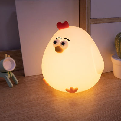 Harga yang bagus Bebek Malam Lampu Bebek Cute Lampu Bebek Rechargeable Dimmable Lampu Malam Silikon LED Timer Lampu Tempat Tidur Bayi Nursery Lampu Malam on line