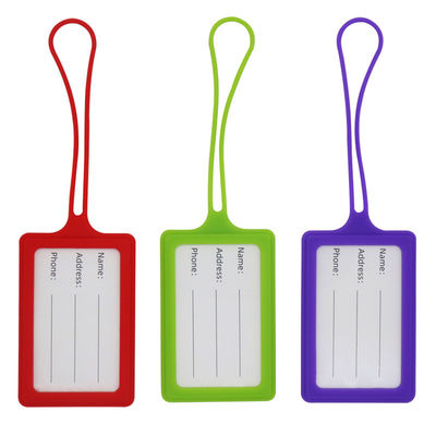 Harga yang bagus Label Bagasi Cerah yang Disesuaikan Label Nama Ringan untuk koper dan tas anak-anak on line