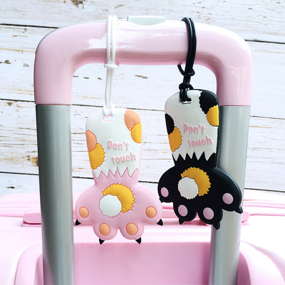 Cute Animal Silicone Luggage Tags Bag Tag Travel ID Labels Tag For Baggage Suitcases Bags Travel Accessories