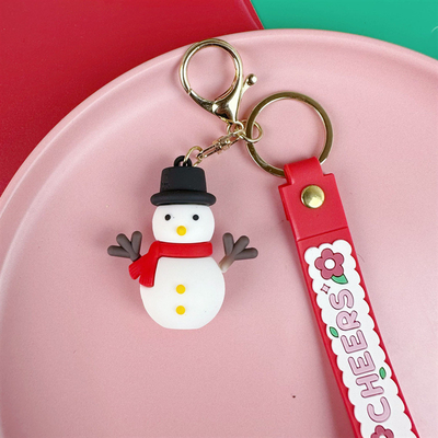 Soft Purse Keychain And Cute Car Keychain Pendant Silicone Stationery Car Key Pendant