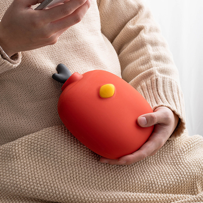 Good price Leakproof Classic Rubber Hot Water Bottle Bag With Soft Cover Hot Compress And Cold Therapy Christmas Gifts online