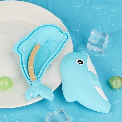 Dolphin Silicone Mold – Reusable Food-Grade BPA-Free Ice Cube Tray with Cute Dolphin Shape – Flexible Non-Stick Silicone Molds for Ice, Chocolate, Candy, Jelly, Kids Party & Ocean-Themed Treats