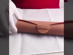 Silicone Makeup Brush Organizer with Upgrade Anti-Fall Out Zipper Closure