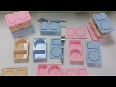 Silicone Reusable Snack Containers with Lids